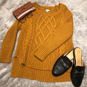 Mustard Wilfred knit sweater